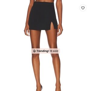 Steve Madden Black Skirt